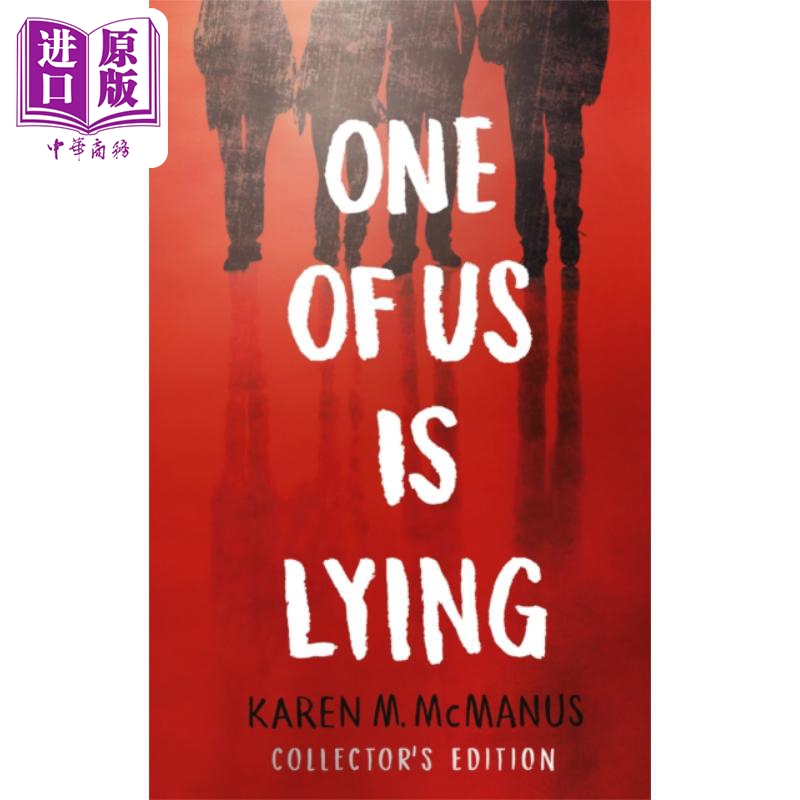 中商原版 *谁在说谎 我们有人在撒谎 One Of Us Is Lying 英文原版 Karen M McManus 国际流行小说 推理小说   Penguin UK