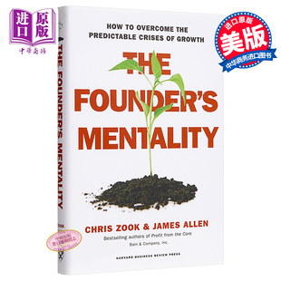 英文原版 进口原版 Predictable the Founder 公司创始人心理：如何克服成长 Mentality The How Overcome Cri 危机预测