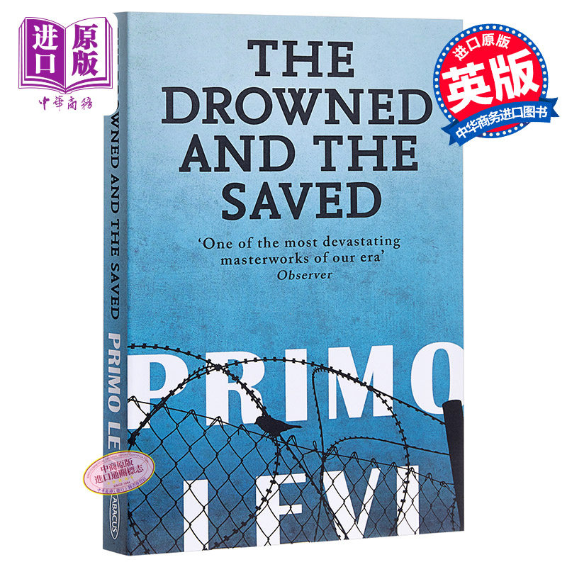 进口原版 *被淹没和被拯救的 Drowned And The Saved 英文原版 Primo Levi   Abacus