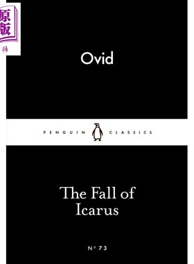 进口原版 *LBS:  73 The Fall of Icarus 英文原版  小黑书: 73 奥维德：堕落的伊卡路斯 企鹅小黑书 经典名著   penguin uk
