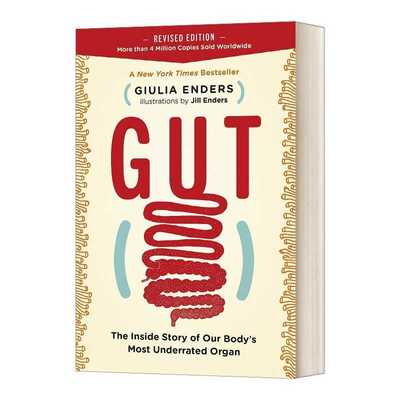 进口原版 肠子的小心思 英文原版 Gut The Inside Story of Our Body s Most Underrated Organ Giulia Enders 英文版 进口英语