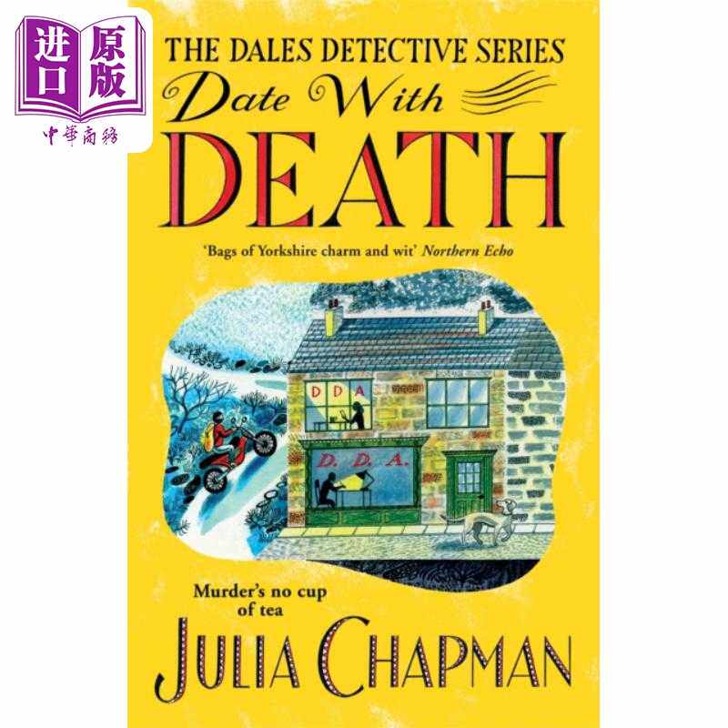 进口原版 *戴尔斯侦探系列1 与死亡约会 Date with Death 英文原版 Julia Chapman 可搭星期四谋杀俱乐部 推理流行   Pan Macmilla