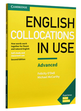 进口原版 *剑桥高级英语搭配 配答案 英文原版English Collocations in Use Advanced   CAMBRIDGE UNIVERSITY PRESS