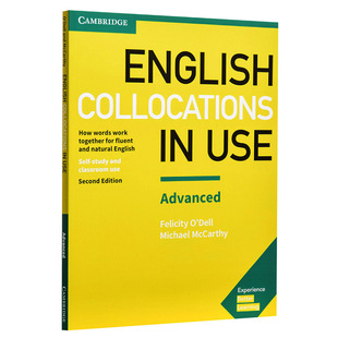 进口原版 *剑桥高级英语搭配 配答案 英文原版English Collocations in Use Advanced CAMBRIDGE UNIVERSITY PRESS