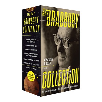进口原版 英文原版 The Ray Bradbury Collection 雷·布雷德伯里小说集 2册盒装套装 美国文库 英文版 进口英语原版书籍
