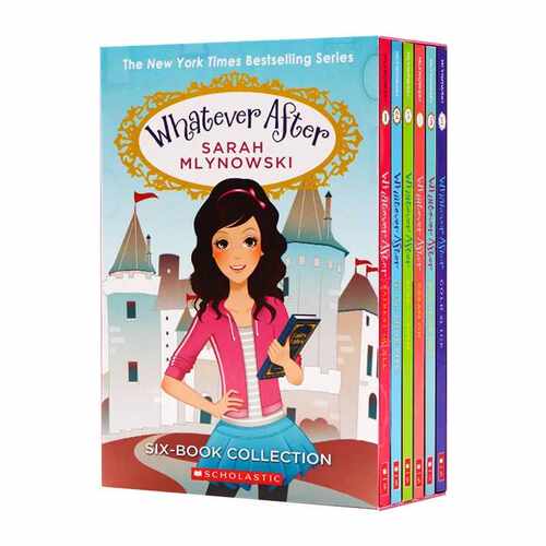 进口原版 Whatever After Boxset Books 1-6 瞬息万变系列1-6 儿童章节青少年小说 儿童文学 睡前故事书 英文版 进口英语原版书