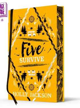进口原版 *五人幸存 收藏版 青少年犯罪小说奖 Five Survive Collector's Edition 英文原版 Holly Jackson 惊悚小   Electric Mon
