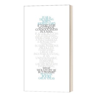 进口英语原版 Fear 索伦·克尔凯郭尔 进口原版 书籍 Kierkegaard Trembling 哲学 and Soren 恐惧与战栗 英文原版 英文版