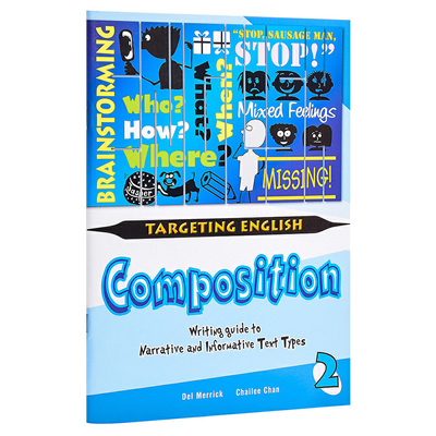 进口原版 *【新加坡英语教材】Targeting English Composition Book 2 目标英语作文2   STAR PUBLISHING PTE LTD.