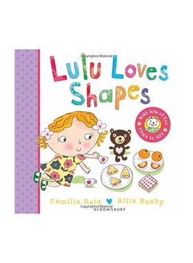 进口原版 英文原版  Lulu Loves Shapes  露露爱形状  Busby Bloomsbury Publishing PLC