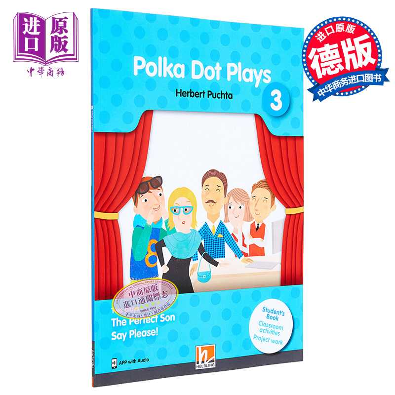 进口原版 *黑布林少儿英语戏剧书 3 A1/A1  Polka Dot Plays 3 英文原版 进口图书 英语教材教学教辅参考书 小学课   HELBLING Pub