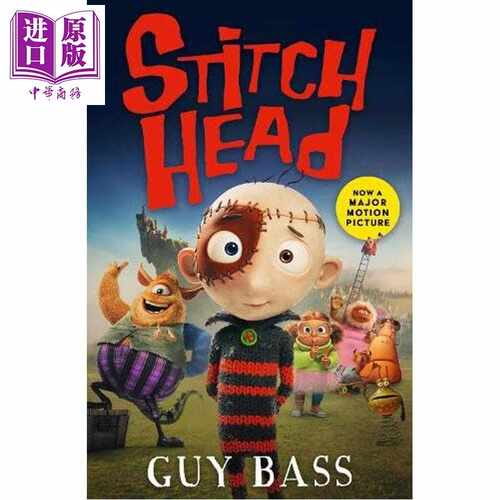 进口原版 *补丁儿 史迪奇头 电影版 Stitch Head Film Tie-in 英文原版 Guy Bass 畅销爆笑系列   Little tiger press