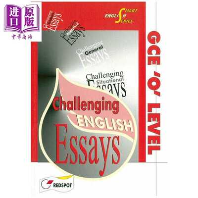 进口原版 *O Level英语挑战级范文精编 写作进阶训练 Challenging English Essays For ‘O’ Level 英文原版进口图   REDSPOT
