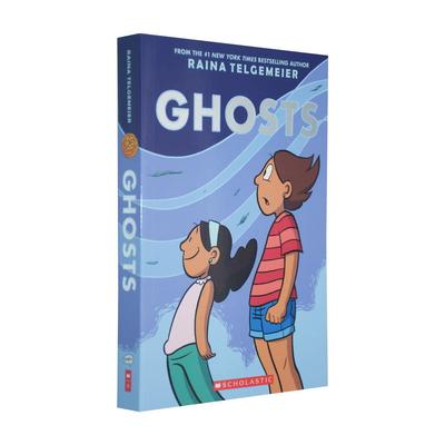 进口原版 *幽灵 英文原版 Ghosts 儿童全彩漫画小说 Raina Telgemeier   Graphix