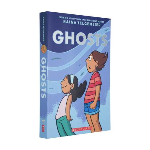 进口原版 *幽灵 英文原版 Ghosts 儿童全彩漫画小说 Raina Telgemeier   Graphix