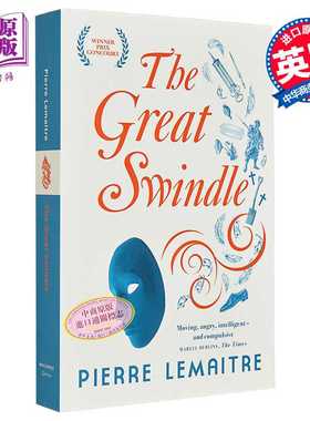 进口原版 *天上再见 皮耶 勒梅特尔 英文原版 Pierre Lemaitre The Great Swindle 龚古尔奖 获奖作品   Quercus Publishing