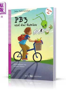 进口原版 *Erste ELI Lektüren 系列 PB3 und das Gemüse 蔬菜 含音频 德文原版 德语分级阅读读物   ELI Publishing Group