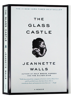 进口原版 玻璃城堡 英文原版 The Glass Castle 珍妮特沃尔斯自传 女性传记 关于韧性和救赎的非凡回忆录 Jeannette Walls 进口