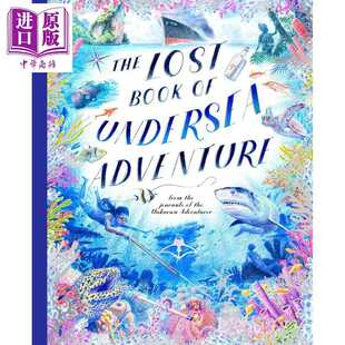 儿童绘本故事书 海底探险之书 The Keen 进口原版 Book 英文原版 进口童 Adventure Teddy Undersea Lin Frances Lost 失落