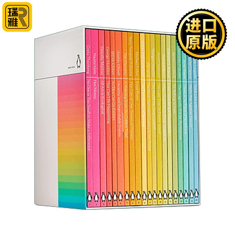 进口原版 英文原版 Green Ideas Slipcase 企鹅绿色*系列 20本套装 随笔 散文 论著 英文版 进口英语原版书籍   Penguin