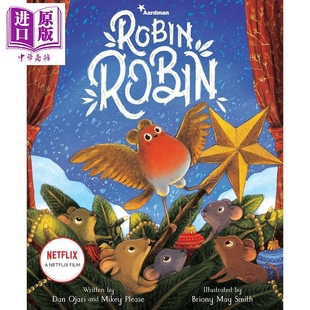 儿童故事绘本 Hoots Smith Netflix网飞热播卡通动画剧集 英文原版 小鸟罗宾 May Robin Two 进口原版 进口图书 Briony