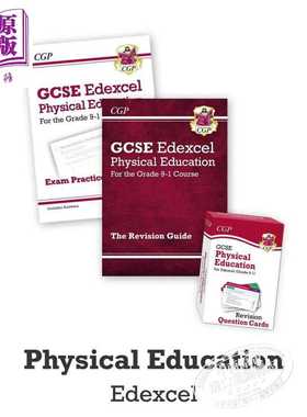 进口原版 *CGP GCSE Catch-Up Essentials Edexcel Physical EdＵＣation 物理复习备考教辅3册 含答案 14-15岁   CGP