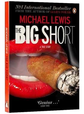 进口原版 Big Short 大空头 英文原版 奥斯卡同名电影原著小说 迈克尔刘易斯 Liar's Poker说谎者的扑克牌作者 全英文版进口英