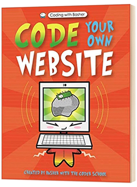 进口原版 瑞雅进口 Coding with Basher Code Your Own Website 英文原版 英文版   Kingfisher