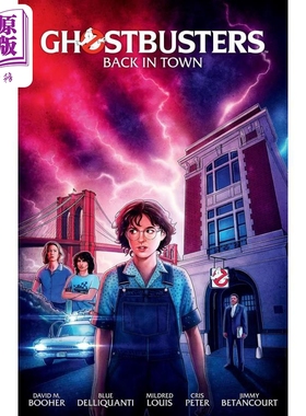 进口原版 *捉鬼敢死队 卷1 回到小镇 绘本小说 Ghostbusters Volume 1 Back in Town 英文原版 David M Booher   Dark Horse Books