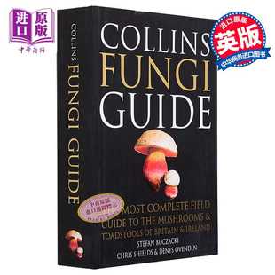 自然科学 英国真菌 Collins 英文原版 Stefan Guide 全彩插图 Fungi 百科科普 进口原版 BＵＣzacki 柯林斯蘑菇指南