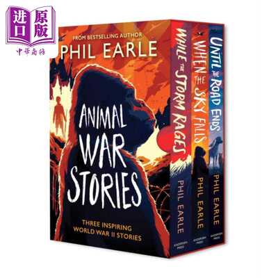 进口原版 *菲尔 厄尔动物战争故事套装 战马 作者推荐 英文原版 Animal War Stories Box Set  Phil Earle   Andersen Press UK