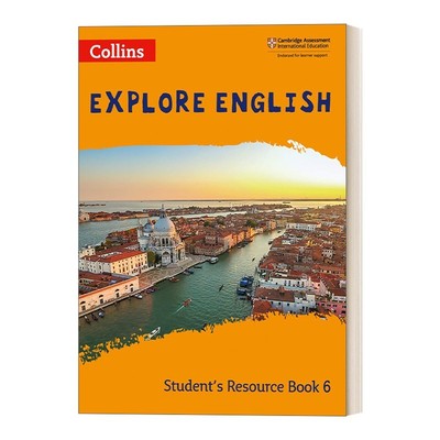 进口原版 Explore English Student's Resource Book Stage 6 Collins Explore English 柯林斯探索英语练习册6 进口英语原版书