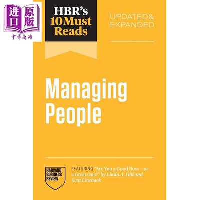 进口原版 *哈佛商业评论 人事管理指南 更新扩充版 Hbrs 10 Must Reads on Managing People 英文原版 Various   Harvard Business