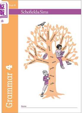 进口原版 *英国S&S教辅 Grammar 4 语法 4  8-9岁  附电子答案  英文原版 英语语法练习   Schofield and Sims