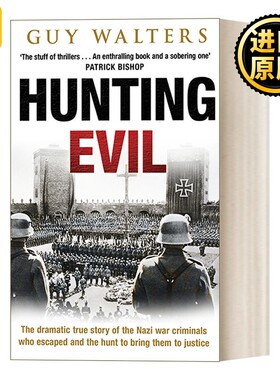 进口原版 英文原版 Hunting Evil 绳之以法 纳粹战犯逃逸的故事 英文版 进口英语原版书籍   Bantam