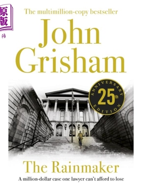 进口原版 *约翰 格里森姆 造雨人 英文原版 The Rainmaker John Grisham 同名电影原著 马特达蒙 主演 惊悚 推理   Arrow Books