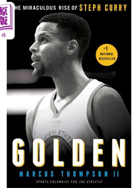进口原版 *金州勇士 斯蒂芬库里的奇迹崛起 Golden Miraculous Rise of Steph Curry 英文原版 Marcus Thompson 篮   Simon & Schu