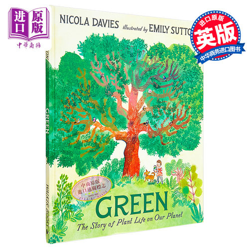 进口原版 *地球上的绿色生命 Emily Sutton Green The Story of Plant Life on Our Planet 英文原版 儿童科普绘本    Walker UK