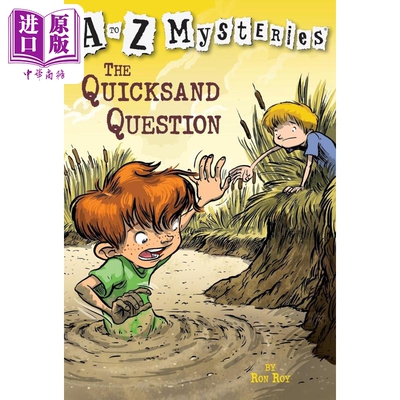 进口原版 *字母之谜17 穿过流沙A to Z Mysteries #17 The Quicksand Question 英文原版 儿童章节故事书 进口儿童   Random House