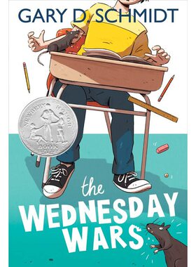 进口原版 *星期三的战争 英文原版 The Wednesday Wars 儿童文学 纽伯瑞银奖小说 6-12岁   HOUGHTON MIFFLIN