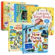 绘本 Usborne Inside 进口原版 Look 英文原版 尤斯伯恩 偷偷看里面系列 揭秘系列科普认知5册套装 儿童英语早教纸板翻翻书 英文