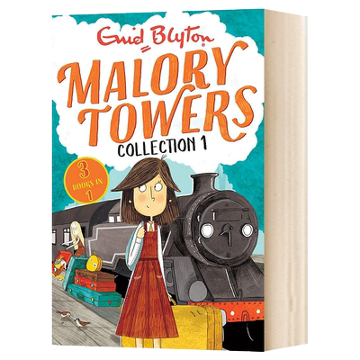 进口原版 Malory Towers Collection 1 洛里之塔1-3 英文原版 女孩校园小说 英语章节书 儿童英语课外读物 全英文版进口原版英