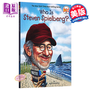 进口原版 *谁是史蒂芬·斯皮尔伯格 英文原版 Who Is Steven Spielberg?  名人传记   Grosset & Dunlap