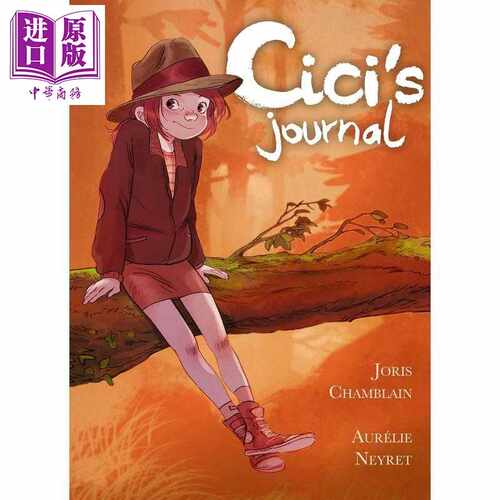 进口原版 *茜茜的日记 CICI's Journal 英文原版 儿童漫画绘本故事 图画小说 悬疑冒险故事 7岁以上 进口童书读物    First Second
