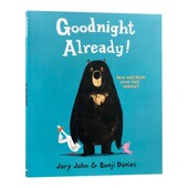 书籍 Goodnight 本吉戴维斯绘本 英文版 英文原版 Already Jory John 进口原版 已经说过晚安了 进口英语原版 HarperCollins