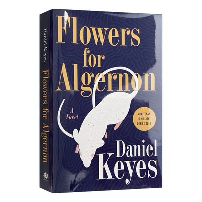 进口原版 Flowers for Algernon 献给阿尔吉侬的花束 精装 英文版 进口英语原版书籍 英文原版小说 科幻小说   Mariner