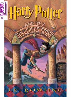进口原版 *哈利波特与魔法石 1 大字版 Large Print Harry Potter and the Sorcerer's Stone 英文原版 J K Rowling   Large Print