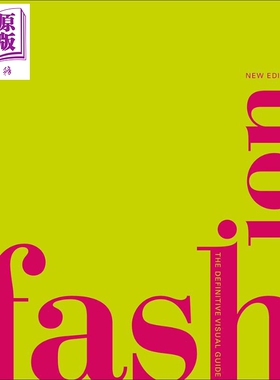 进口原版 Fashion 进口艺术 DK系列 时尚:视觉指南 从古埃及到中世纪到现在T台秀 时尚百科服装史*   DK Publishing