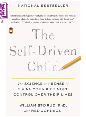 进口原版 *如何让孩子更有自我驱动力 自我驱动的孩子 英文原版 The Self-Driven ChThe Self-Driven Child 教育理   Random House