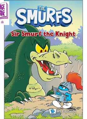 进口原版 *蓝色小精灵之骑士 Sir Smurf the Knight 英文原版 儿童绘本故事 全彩插图卡通动画故事读物 进口童书   Watkins Publis